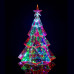 HOLOGRAM ALBERO IRIDESCENTE C/LED RGB CM.50H (2pz)